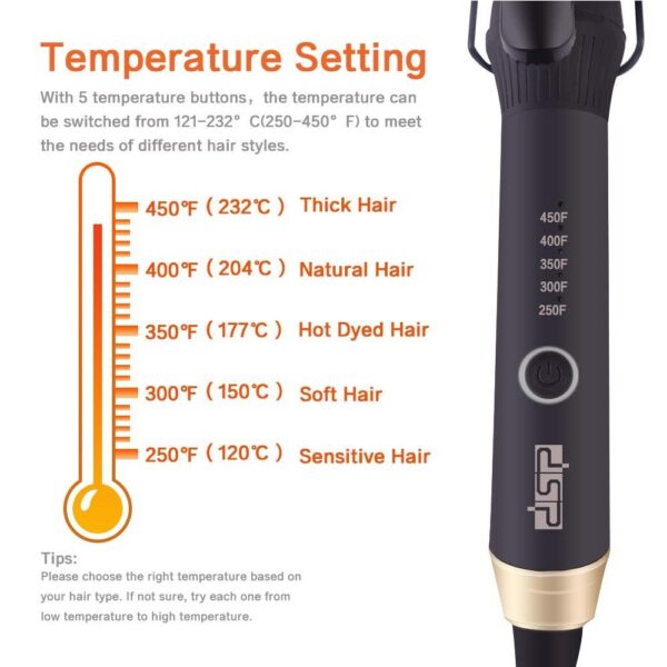 DSP, 20108, Professional Hair Curler 25mm - Image 5
