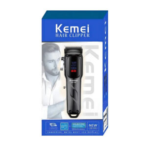 KEMEI Hair Trimmer KM-1550: Men's Rechargeable Professional Electric Hair Clippers Trimmer