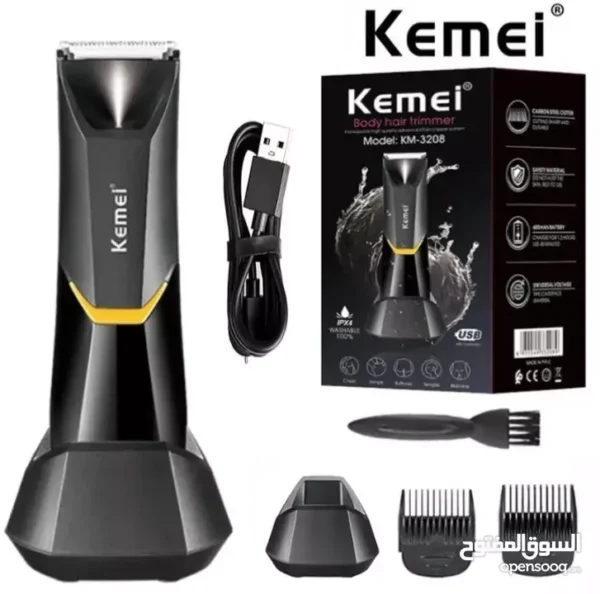 KEMEI KM-3208 Body Hair Trimmer - Image 3