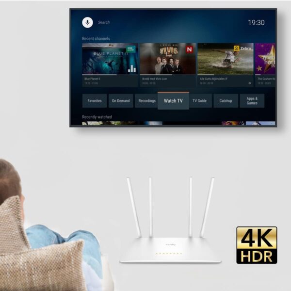 Cudy AC1200 Wi-Fi Router WR1200 4 in 1 - Image 4