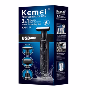 Kemei KM-114 Professional 3 in 1 Men's Grooming Machine
