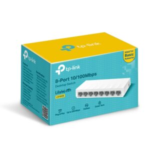 TPLINK 8-Port 10/100Mbps Desktop Switch TL-SF1008D