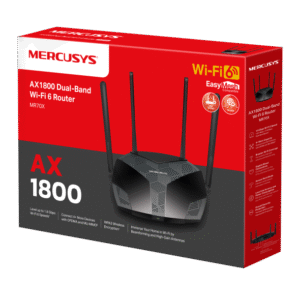 Mercusys AX1800 Dual-Band WiFi 6 Router