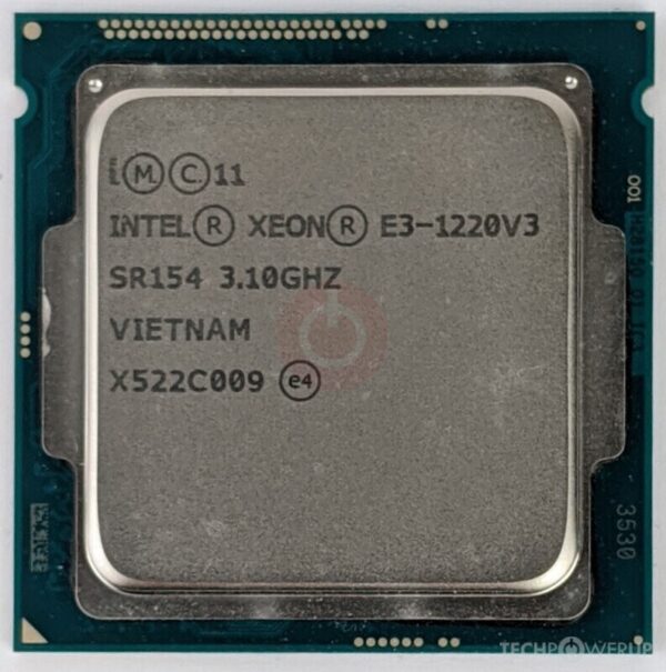 CPU Intel XEON E3-1220 3.10GHZ - Image 2
