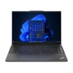 Lenovo ThinkPad E16, Intel Ultra 5 125U, 512GB SSD, 8GB DDR5, 16.0 Inch, 1920x1200, Integrated Intel Graphics, No OS, LAN, Black, 2 years warranty (Ara)