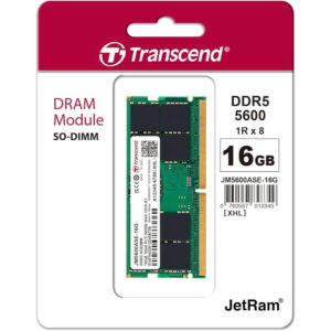 Transcend 16GB DDR5 4800MHz Laptop Ram
