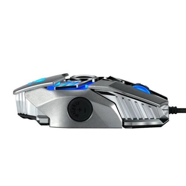 T-WOLF V10 WARRIOR BLACK RGB GAMING MoUSE - Image 2