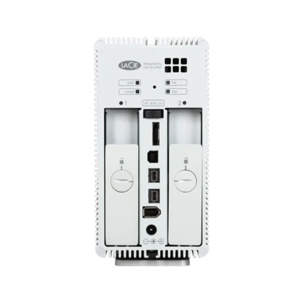 Lacie 2tb 2big quadra used,External Desktop Drive, Raid0, eSATAII, USBA, FW800, FW400, Metal - Image 2