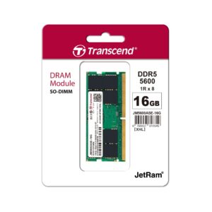 Transcend 16GB DDR5 5600MHz Laptop Ram