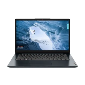 LENOVO IdeaPad 1, Intel Celeron N4500, 256GB SSD, 8GB DDR4, 15.6 Inch, 1366x768, Intel UHD Graphics, No Os, Blue, 2 Year Warranty (Ara)