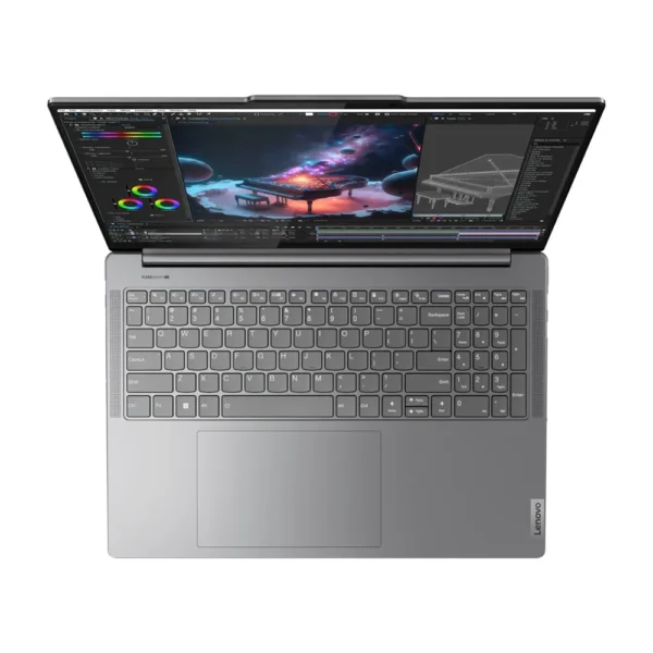 Lenovo Yoga Pro 9i, Intel Core Ultra 9 185H, 1TB SSD, 32GB DDR5, 16.0 Inch, 3200x2000, NVIDIA GeForce RTX 4060 8GB, W11H, Grey, 1 Year Warranty - Image 2
