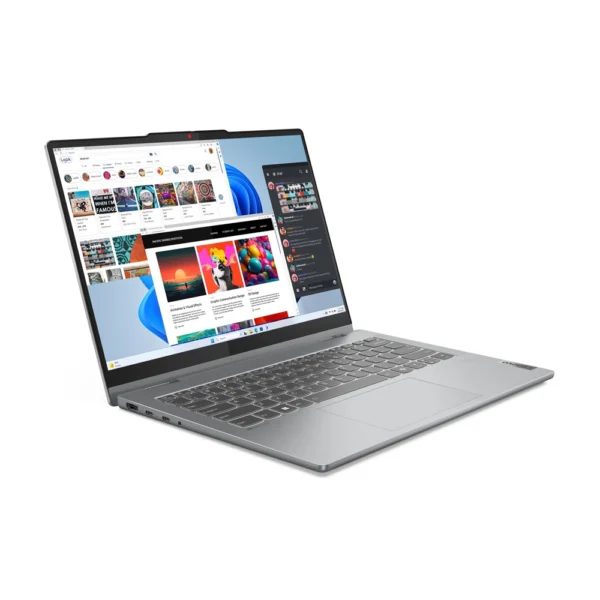 Lenovo IdeaPad 5 2-in-1, Intel Core 7 150U, 512GB SSD, 16GB DDR5, 14.0 Inch Touch, 1920x1200, Integrated Intel Graphics, W11H, Grey, 1 Year Warranty - Image 4
