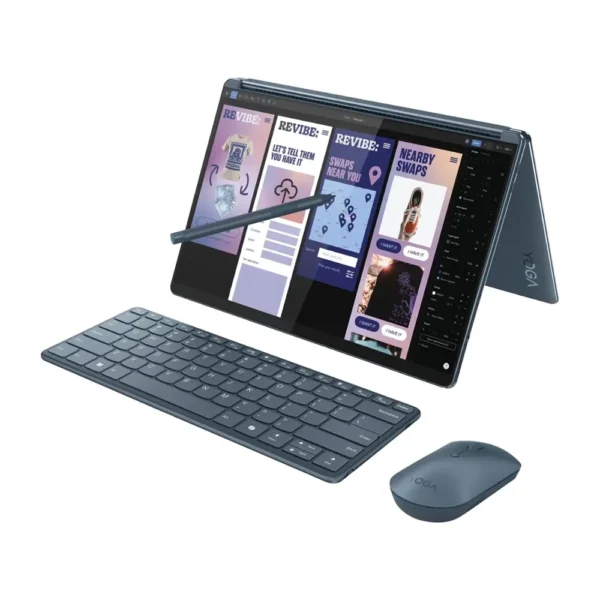 Lenovo Yoga Book 9i, Intel Core Ultra 7 155U, 1TB SSD, 16GB DDR5, 13.3 Inch, 2880x1800, Integrated Intel Graphics, W11P, Tidal Teal, 1 Year Warranty - Image 3