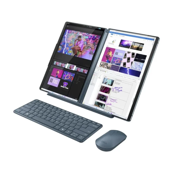Lenovo Yoga Book 9i, Intel Core Ultra 7 155U, 1TB SSD, 16GB DDR5, 13.3 Inch, 2880x1800, Integrated Intel Graphics, W11P, Tidal Teal, 1 Year Warranty - Image 4
