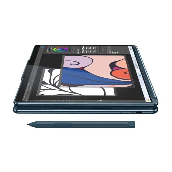 Lenovo Yoga Book 9i, Intel Core Ultra 7 155U, 1TB SSD, 16GB DDR5, 13.3 Inch, 2880x1800, Integrated Intel Graphics, W11P, Tidal Teal, 1 Year Warranty - Image 5