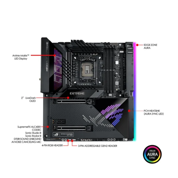 ASUS ROG Maximus Z690 Extreme E-ATX motherboard - Image 3