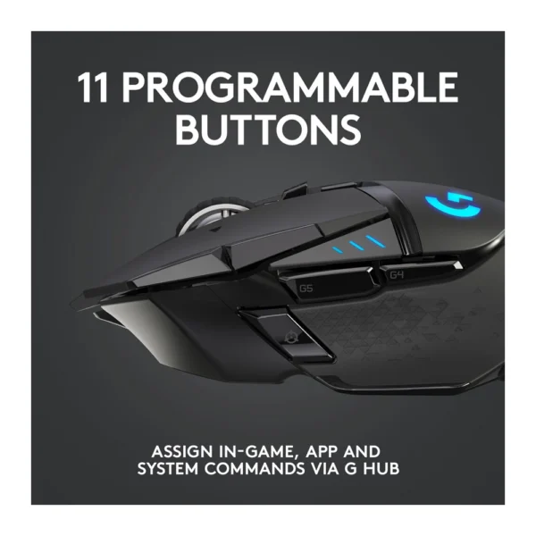Logitech G G502 LIGHTSPEED Wireless Gaming Mouse - Image 4
