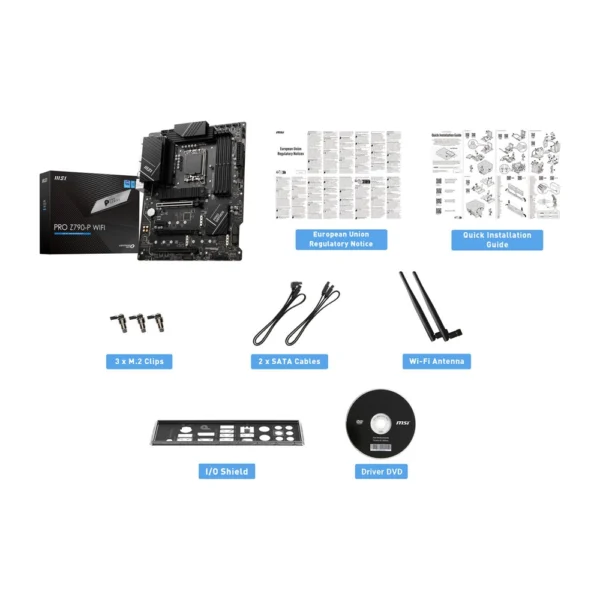 MSI PRO Z790-P WIFI LGA 1700 DDR5 ATX Motherboard - Image 4
