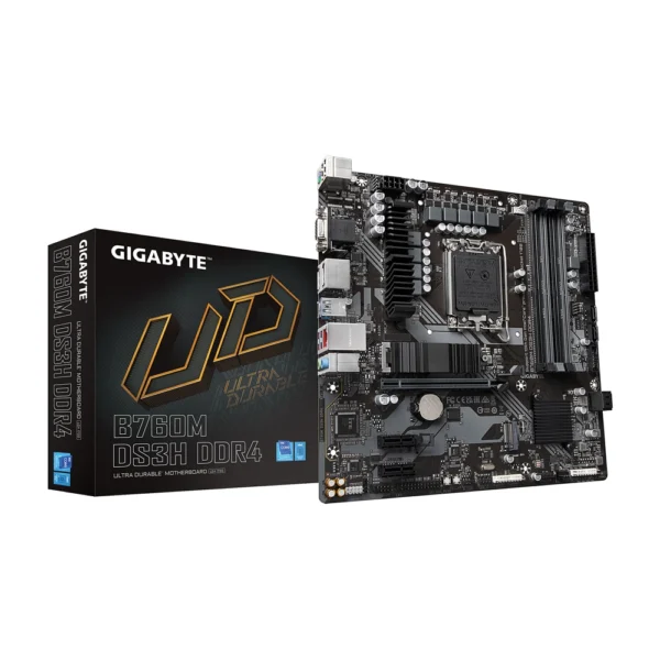 GIGABYTE B760M DS3H DDR4 Micro-ATX motherboard