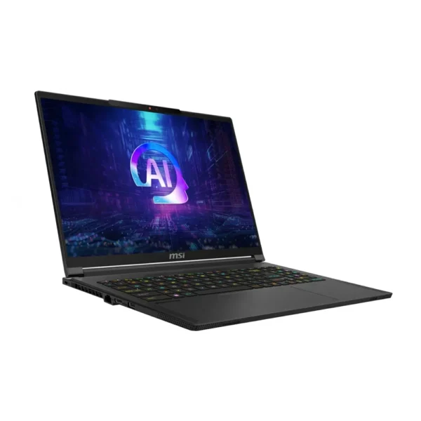 MSI Stealth A16 AI+ Copilot+PC, AMD Ryzen AI 9 HX 370, 1TB SSD, 32GB DDR5, 16.0 Inch, 2560x1600, Nvidia GeForce RTX 4070 8GB, LAN, Black, W11H, 1 Year Warranty - Image 2