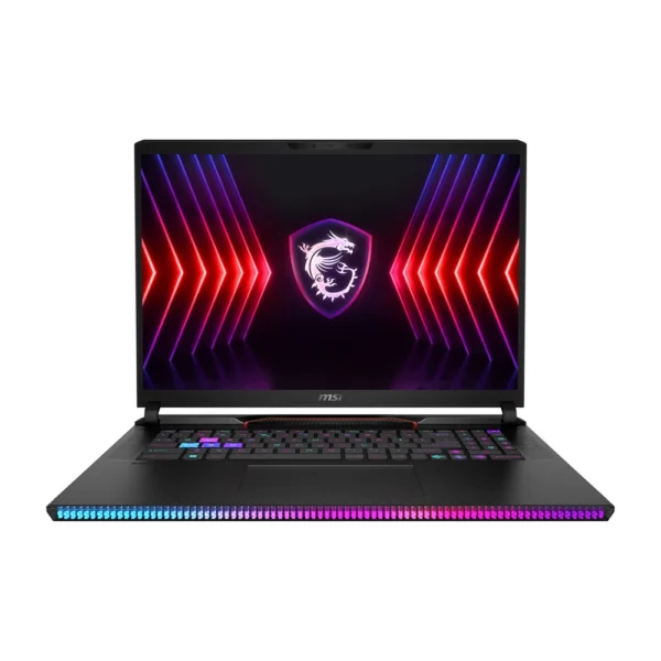 MSI Raider GE78HX, Intel Core I9-14900HX, 2TB SSD, 64GB DDR5, 17.0 Inch, 2560 x 1600, Nvidia GeForce RTX 4090 16GB, W11H, Black, 1 Year Warranty