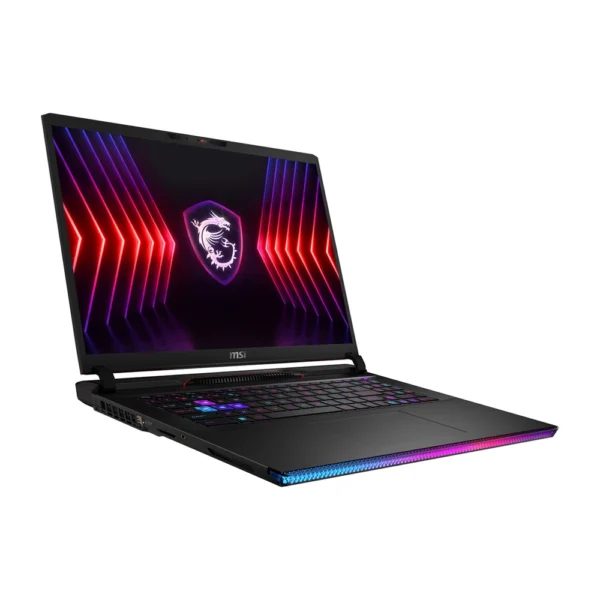 MSI Raider GE78HX, Intel Core I9-14900HX, 2TB SSD, 64GB DDR5, 17.0 Inch, 2560 x 1600, Nvidia GeForce RTX 4090 16GB, W11H, Black, 1 Year Warranty - Image 4