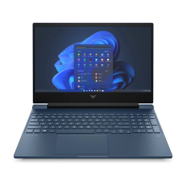 Victus 15-FA1163DX, Intel Core I7-12650H, 512GB SSD, 16GB DDR4, 15.6 Inch, 1920×1080, Nvidia GeForce RTX 4050 6GB, W11H, LAN, Blue, 1 Year Warranty