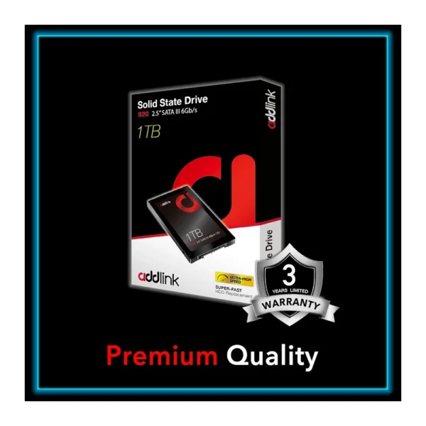 ADDLINK S20 1TB 2.5″ SATA SSD - Image 2