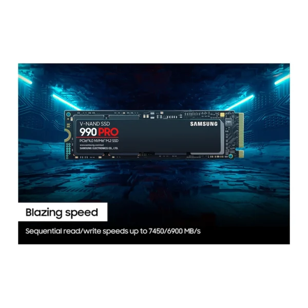 SAMSUNG 4TB 990 PRO 2280 PCIe 4.0 NVMe M.2 SSD - Image 5