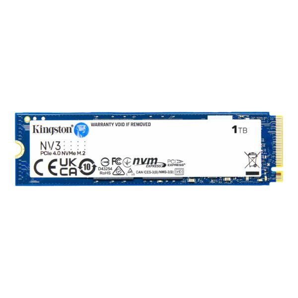 Kingston PCIe NVMe NV3 Gen4 1TB | R/W: 6,000/4,000MB/s - Image 3