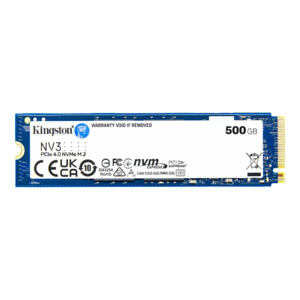Kingston PCIe NVMe NV3 Gen4 500GB | R/W: 5,000/3,000MB/s - Image 3