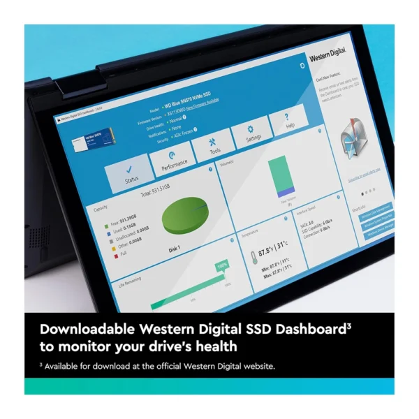 Western Digital 2TB Blue NVMe SSD 2280 - Image 3