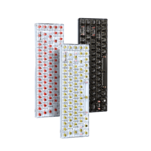 T-Wolf T40 Transparent Mechanical Keyboard