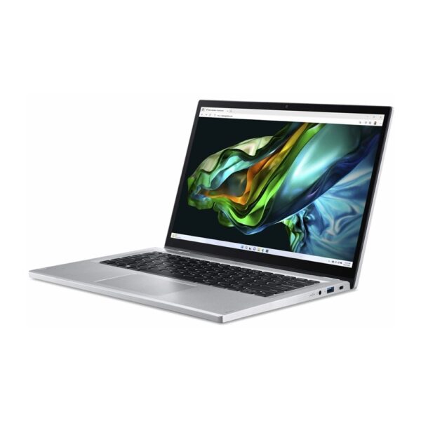 Aspire 3 Spin 14 2 in 1, Intel Core I3-N305, 256GB SSD, 8GB DDR5, 14.0 Inch, 1920 x 1200, Intel UHD Graphics, W11H, Silver - Image 7