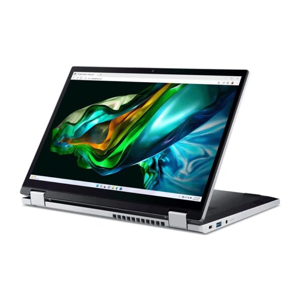 Aspire 3 Spin 14 2 in 1, Intel Core I3-N305, 256GB SSD, 8GB DDR5, 14.0 Inch, 1920 x 1200, Intel UHD Graphics, W11H, Silver - Image 4