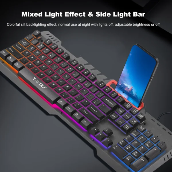 Wolf TF-600 Thunder  keyboard and set metal plate notebook R9Q8 - Image 11