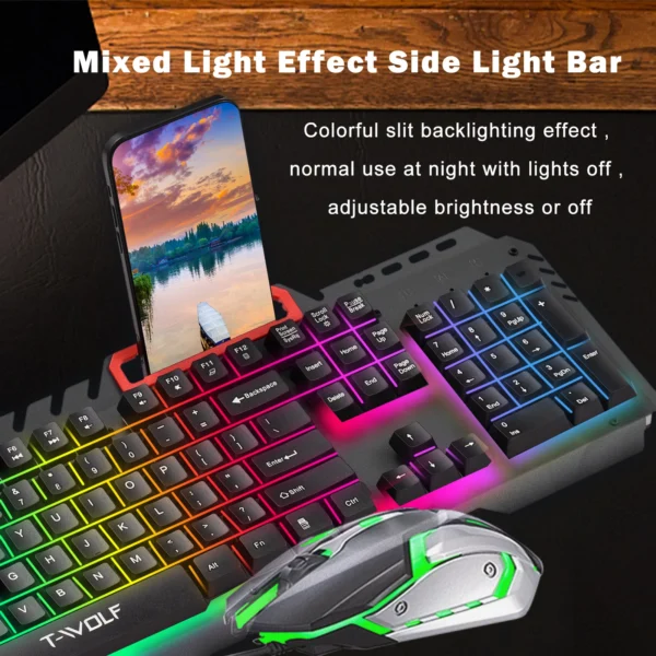 Wolf TF-600 Thunder  keyboard and set metal plate notebook R9Q8 - Image 4