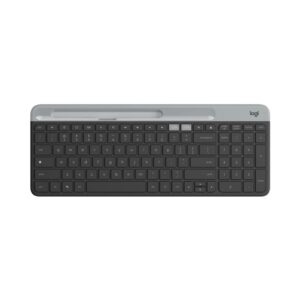 Logitech K580 Slim Multi-Device Wireless Keyboard – Graphite, Arabic