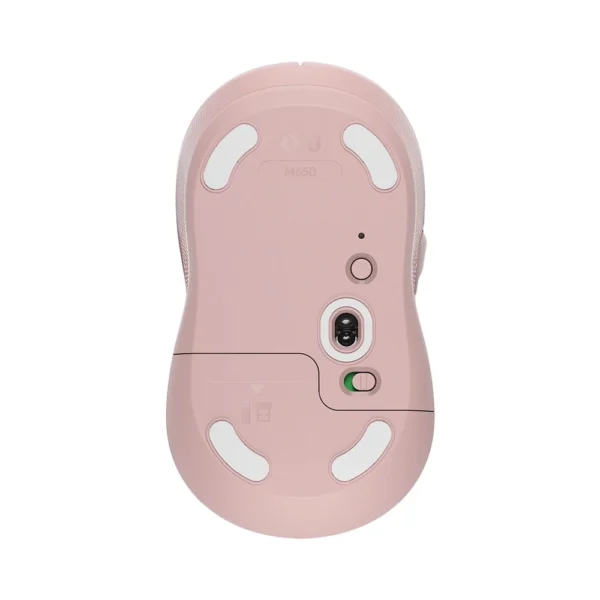 Logitech Signature M650 Wireless Mouse -Rose - Image 2