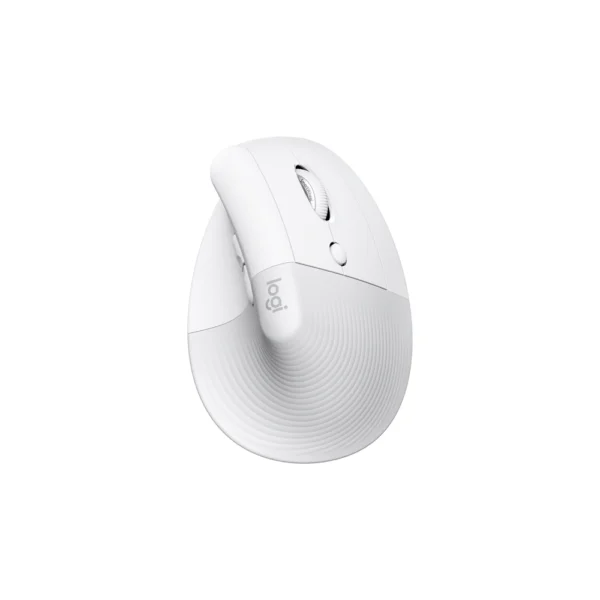 Logitech Lift Vertical Ergonomic Wireless Mouse – Pale Gray