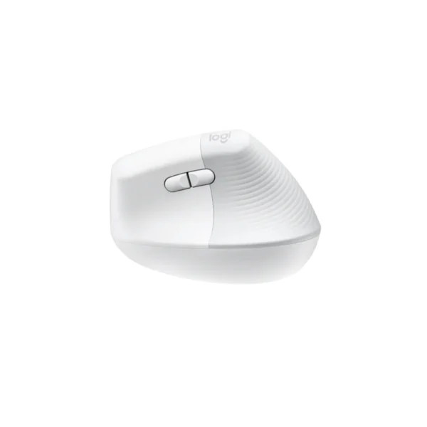 Logitech Lift Vertical Ergonomic Wireless Mouse – Pale Gray - Image 4