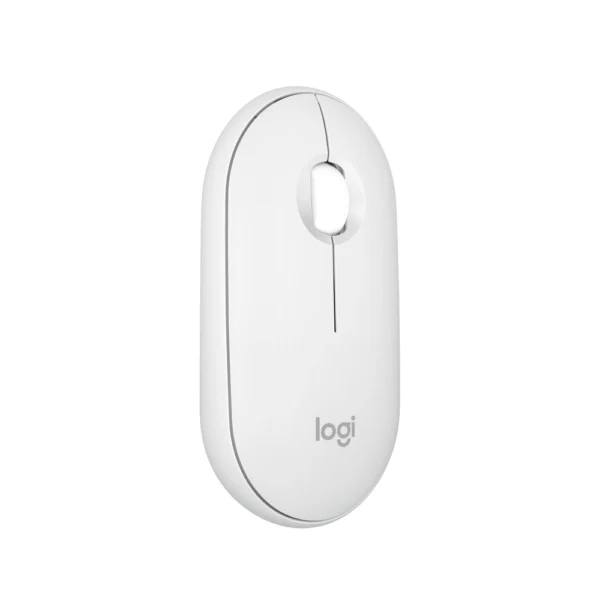 Logitech M350S Pebble 2 Bluetooth Mouse – Tonal White