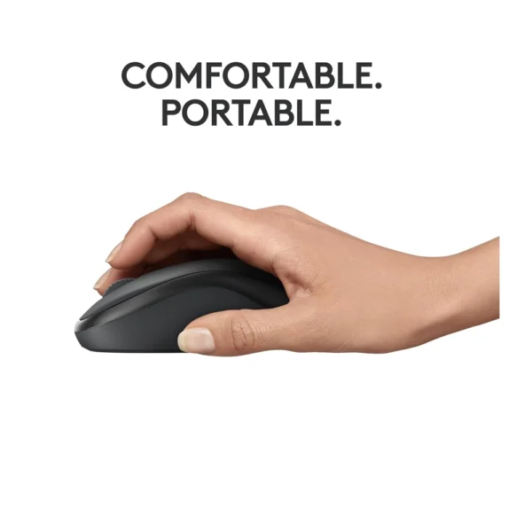 Logitech M240 Silent Bluetooth Mouse – Graphite - Image 2