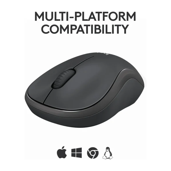 Logitech M240 Silent Bluetooth Mouse – Graphite - Image 3