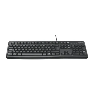 Logitech K120 Wired Keyboard – EN/AR Black