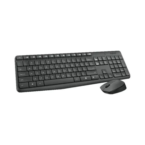 Logitech MK235 Wireless Keyboard and Mouse Combo - Durable and Efficient Design
