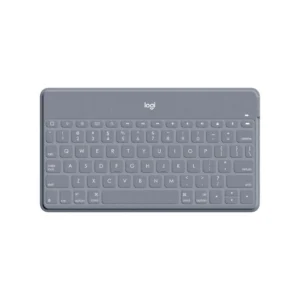 Logitech Keys-To-Go - Ultra-Light, Ultra-Portable Wireless Keyboard for iPhone, iPad, Apple TV, and Mac - Classic Grey