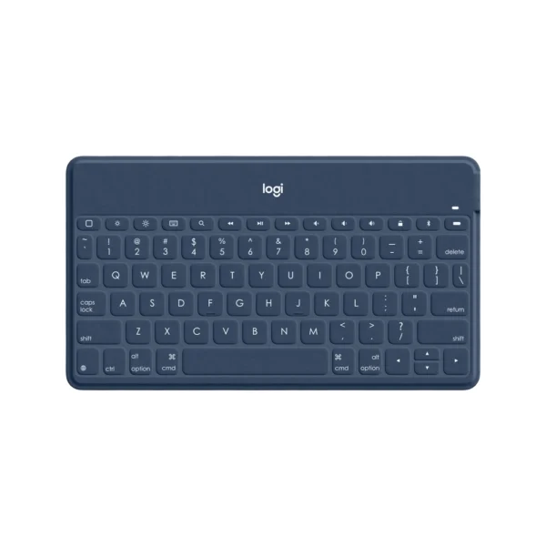 Logitech Keys-To-Go - Ultra-Light, Ultra-Portable Wireless Keyboard for iPhone, iPad, Apple TV, and Mac - Classic Blue - Image 3