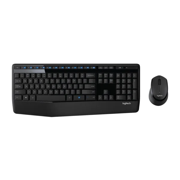 Logitech MK345 - Comfort Wireless Mouse and Keyboard Combo with Palm Rest and Long Battery Life