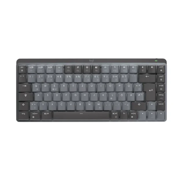 Logitech 920-010782 MX Mechanical Mini - Wireless Keyboard - Clicky Low-Profile Mechanical Keyboard with Smart Illumination